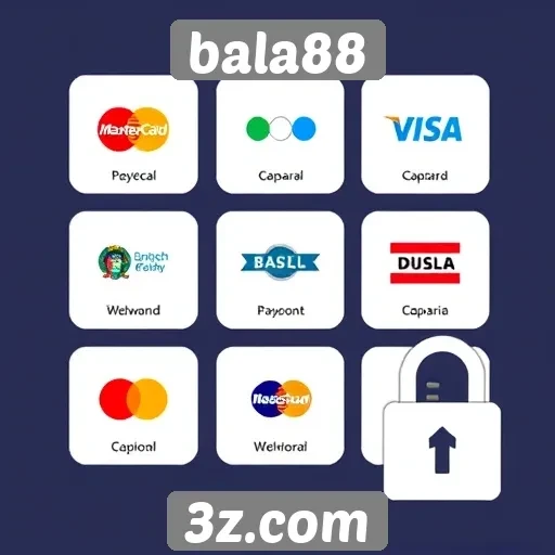 opções de pagamento disponíveis no site bala88